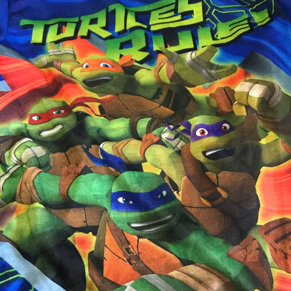 TMNT Retro Nickelodeon Pajama Top 2015 Retro Unique Teenage Mutant Ninja Turtles